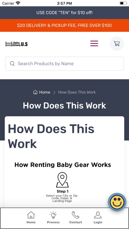 renting baby gear