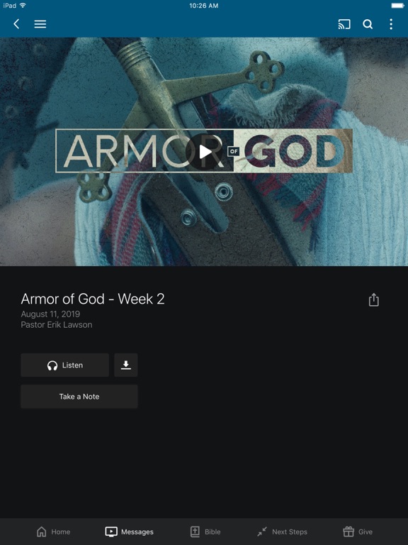 Screenshot #6 pour Element Church App