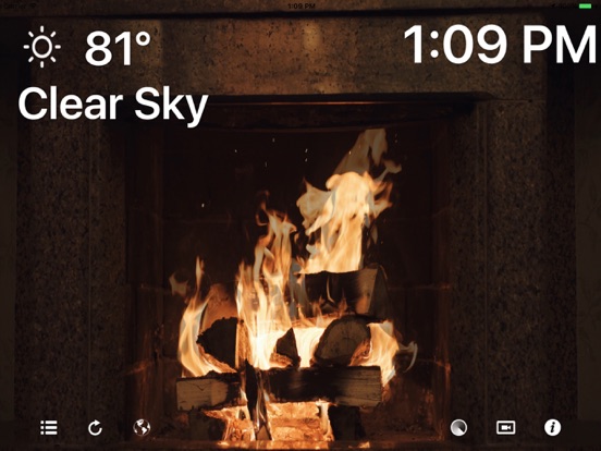 Screenshot #4 pour Fireplace 4K - Ultra HD Video
