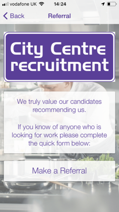 City Centre Recruitment Screenshot