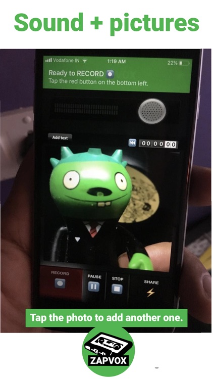 Zapvox Recorder + Slideshows