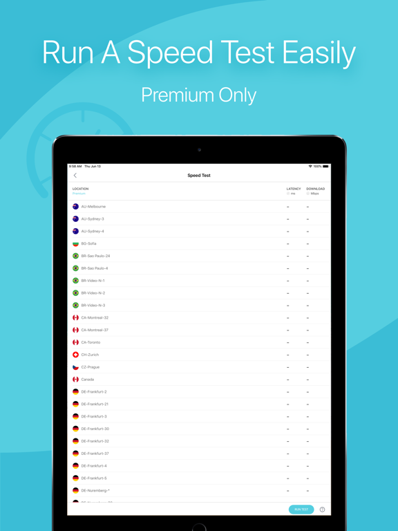 iPad Image of X-VPN Unlimited VPN Proxy