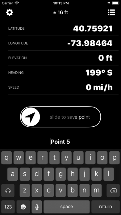 Screenshot #2 pour The GPS App