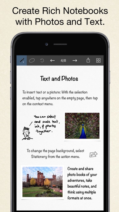 Inkflow Visual Notebook Screenshot