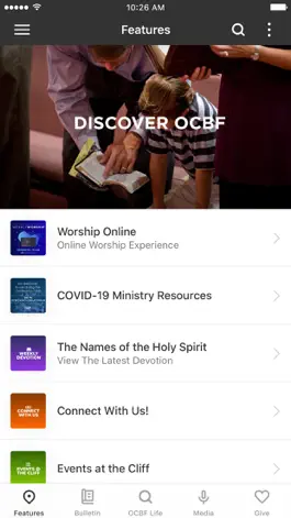 Game screenshot OCBFChurch App mod apk