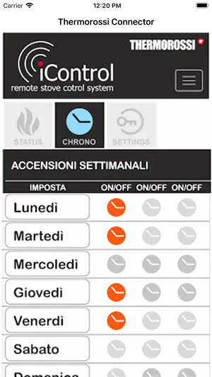 Thermorossi Connector screenshot 4