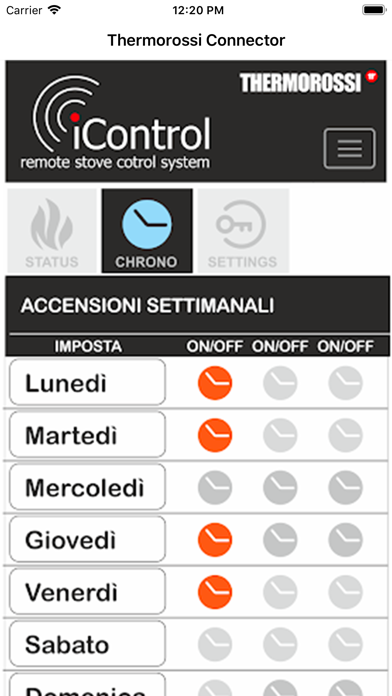 Thermorossi Connector screenshot 4