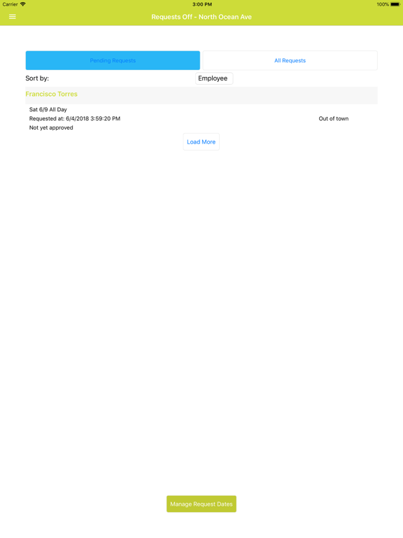 QSROnline Managing iPad screenshot 5 - Business app