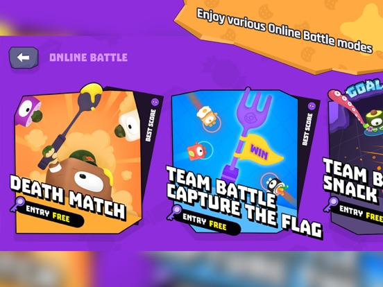 Snack.io - Battle io game iPad screenshot 4 - Games app