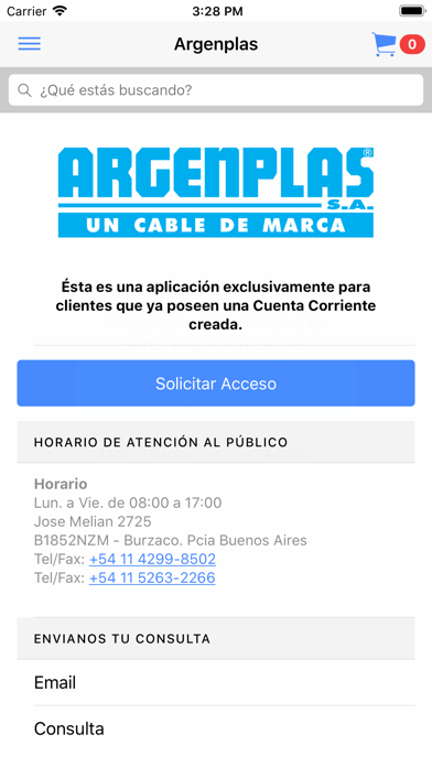 Screenshot #1 pour Argenplas - Un cable de marca