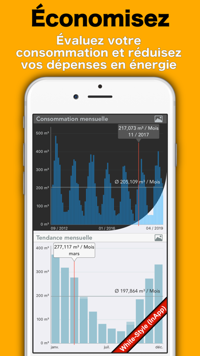 Screenshot #2 pour Energy Tracker
