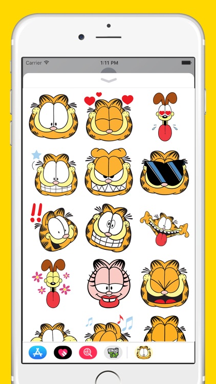 Garfield Emojis