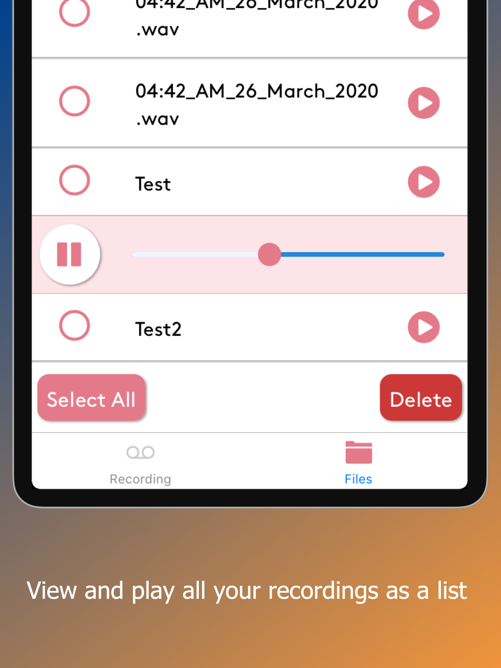 My Audio Recorder screenshot 8