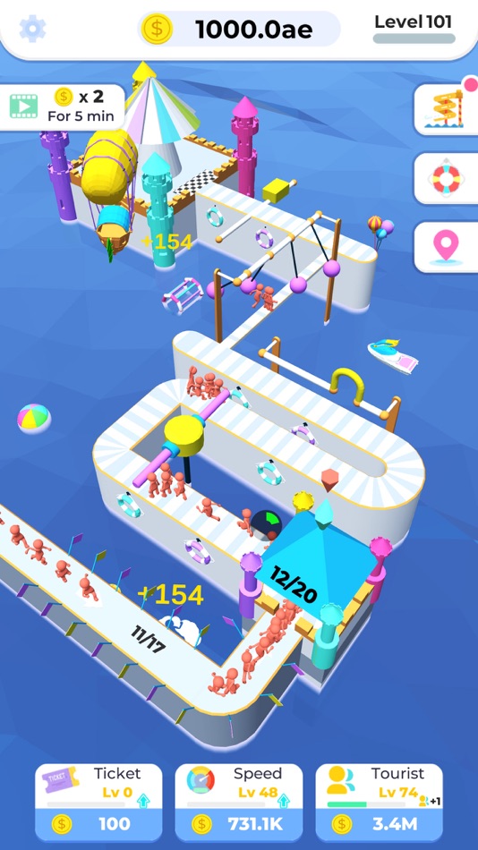 #4. Idle Race (iOS) By: 文辉 江