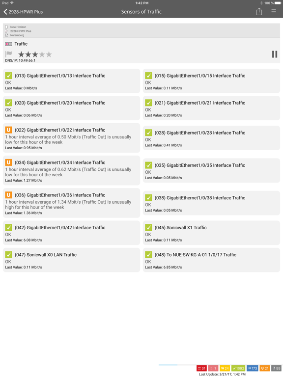 Screenshot #4 pour PRTG - Monitoring