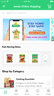 amala online shopping iphone screenshot 1