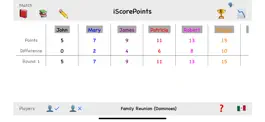 Game screenshot iScorePoints apk