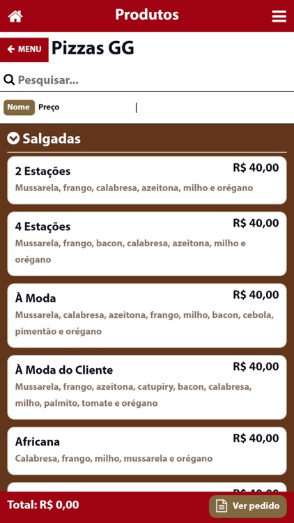 Pizzaria Beijo Frio Delivery