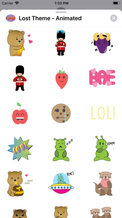 Lost Theme - Animated