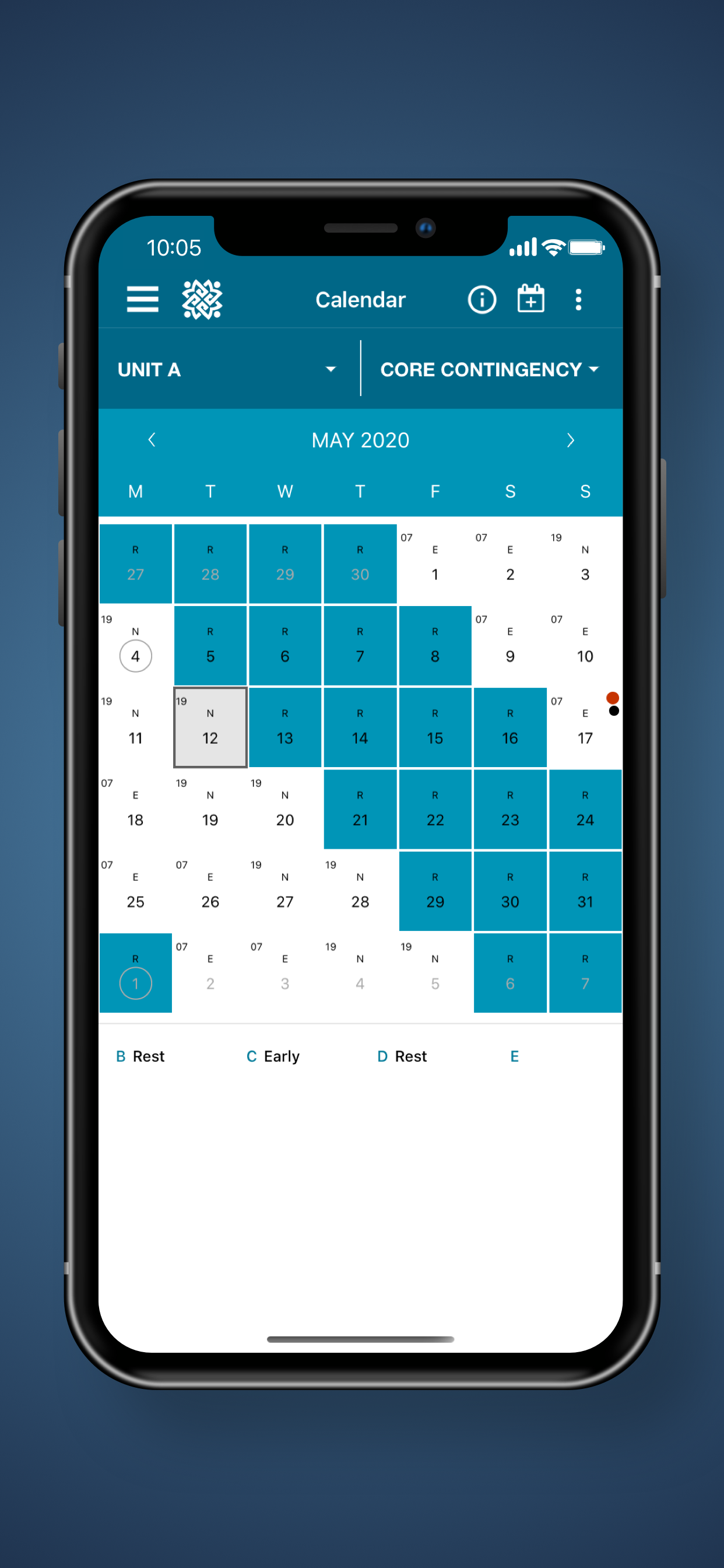 St.Raphael’s CU Roster App