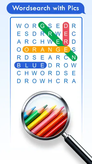 100 PICS Word Search Puzzles screenshot 1