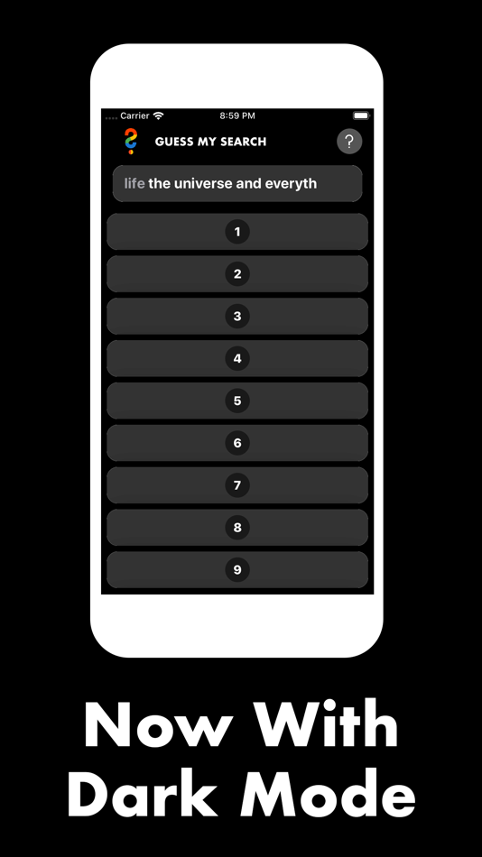 #1. Guess My Search (iOS) Podle: Build Passed, LLC