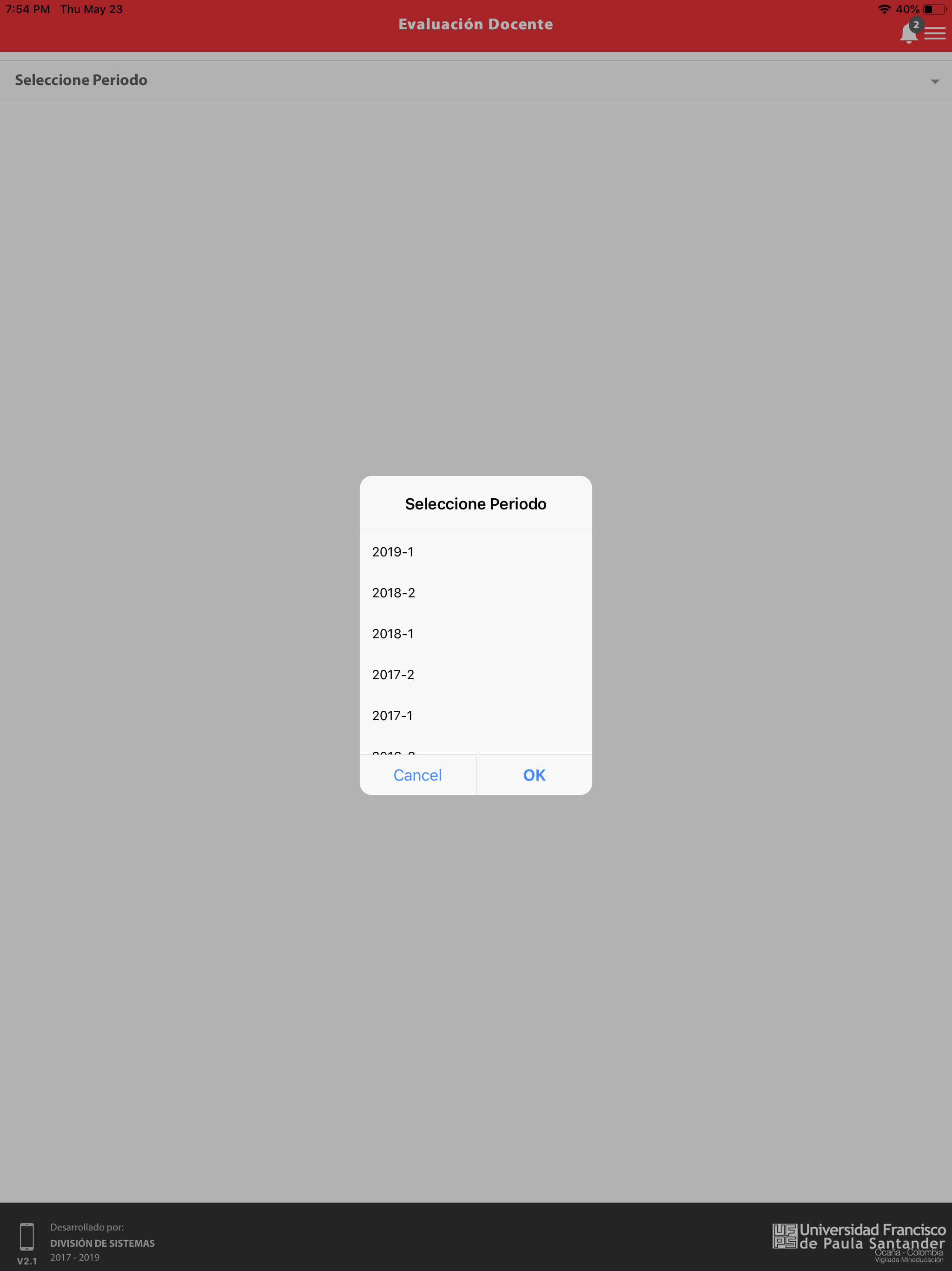 SIA UFPSOcaña screenshot 16