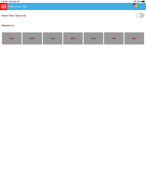 Philly's Favor 100.7 iPad screenshot 3 - Entertainment app
