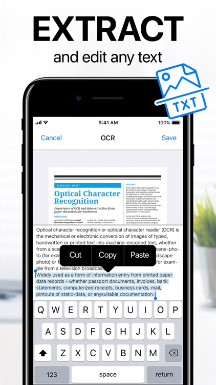 iScanner - PDF Scanner App screenshot-4