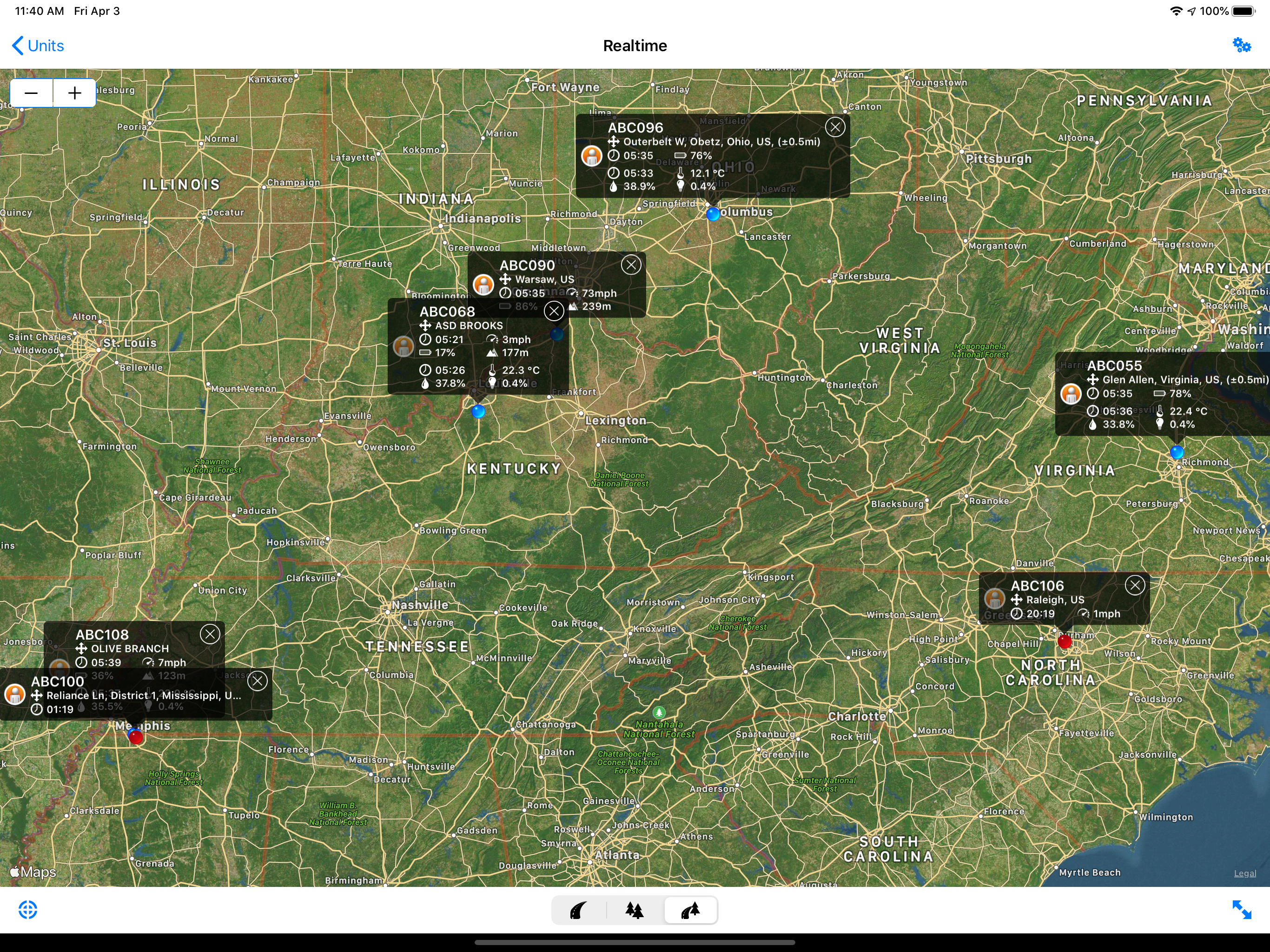 7P Tracking