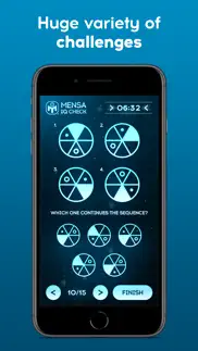 mensa iq check iphone capturas de pantalla 3