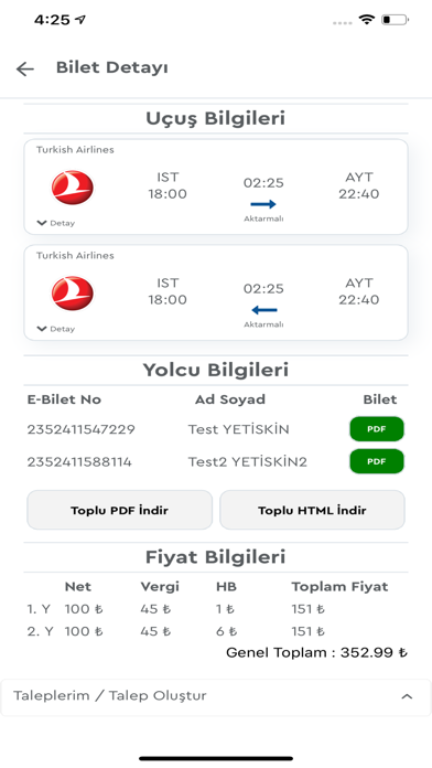 UygunEbilet Screenshot