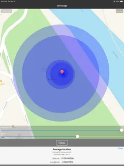 OnAverage - GPS Averaging iPad image 1