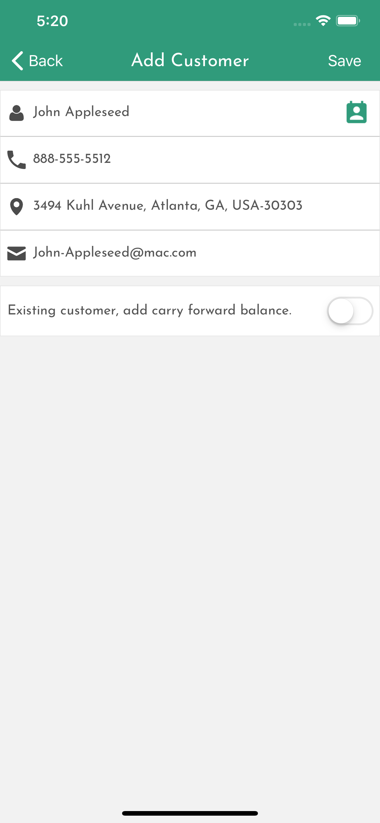 CreditLog - Account Ledger