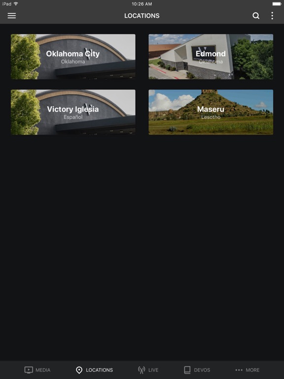 Victory.Church iPad screenshot 2 - Lifestyle app