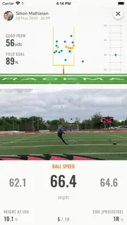trackman football-us sharing iphone bildschirmfoto 2