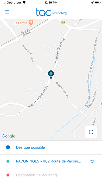 Screenshot #1 pour TAC RéservationS