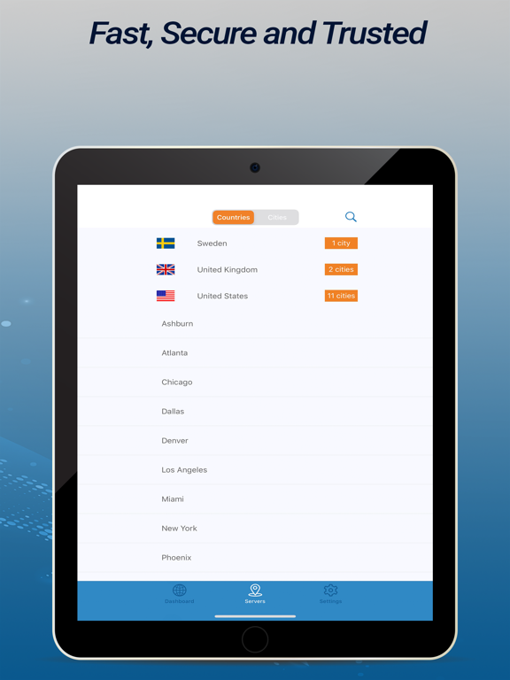 Internet Shield VPN by VIPRE iPad screenshot 5 - Utilities app