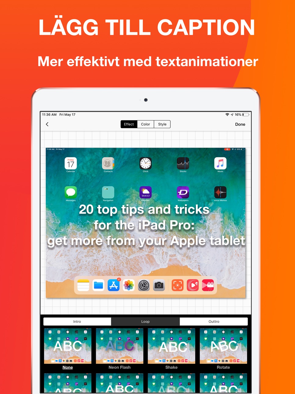 iPad screenshot