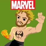 Download Marvel Stickers: Iron Fist app
