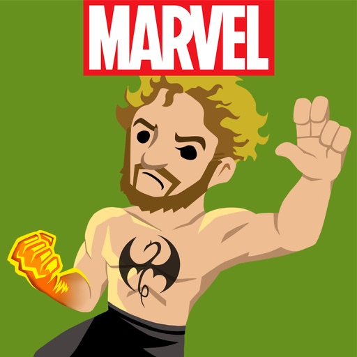 Marvel Stickers: Iron Fist icon