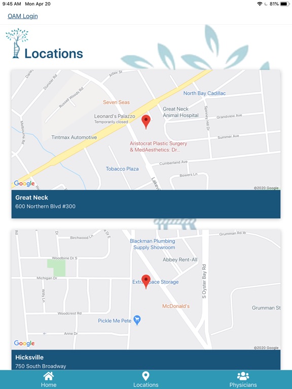 Screenshot #5 pour OAM Medreferral App