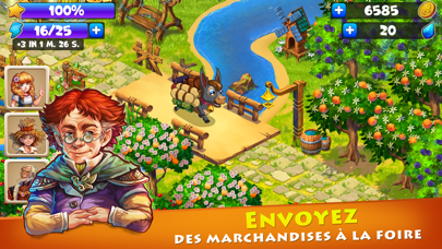 Screenshot #3 pour Farmdale - ferme magique