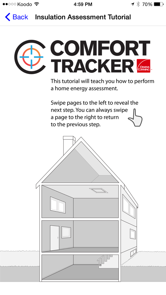 #2. Comfort Tracker (iOS) 由: Owens Corning