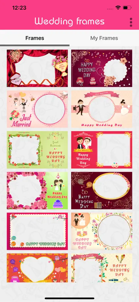Wedding Photos Frame