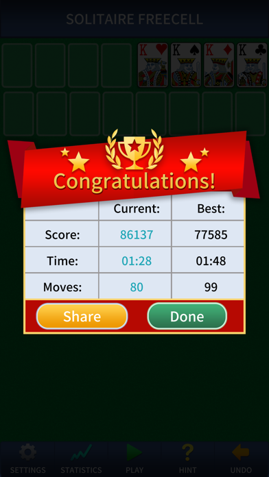 Freecell Solitaire Pro. screenshot 2