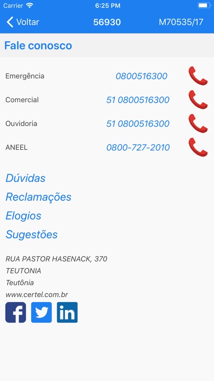 Certel Energia screenshot-3