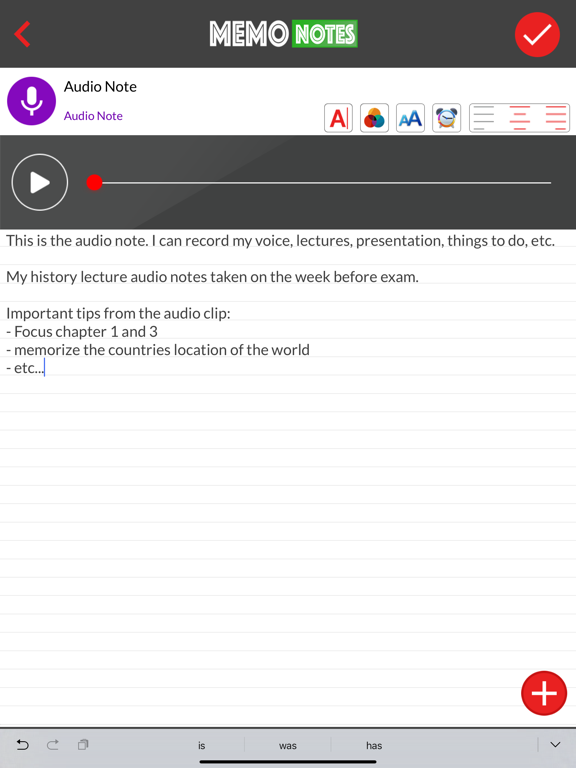 Screenshot #6 pour Memo Notes (Password+Pictures)