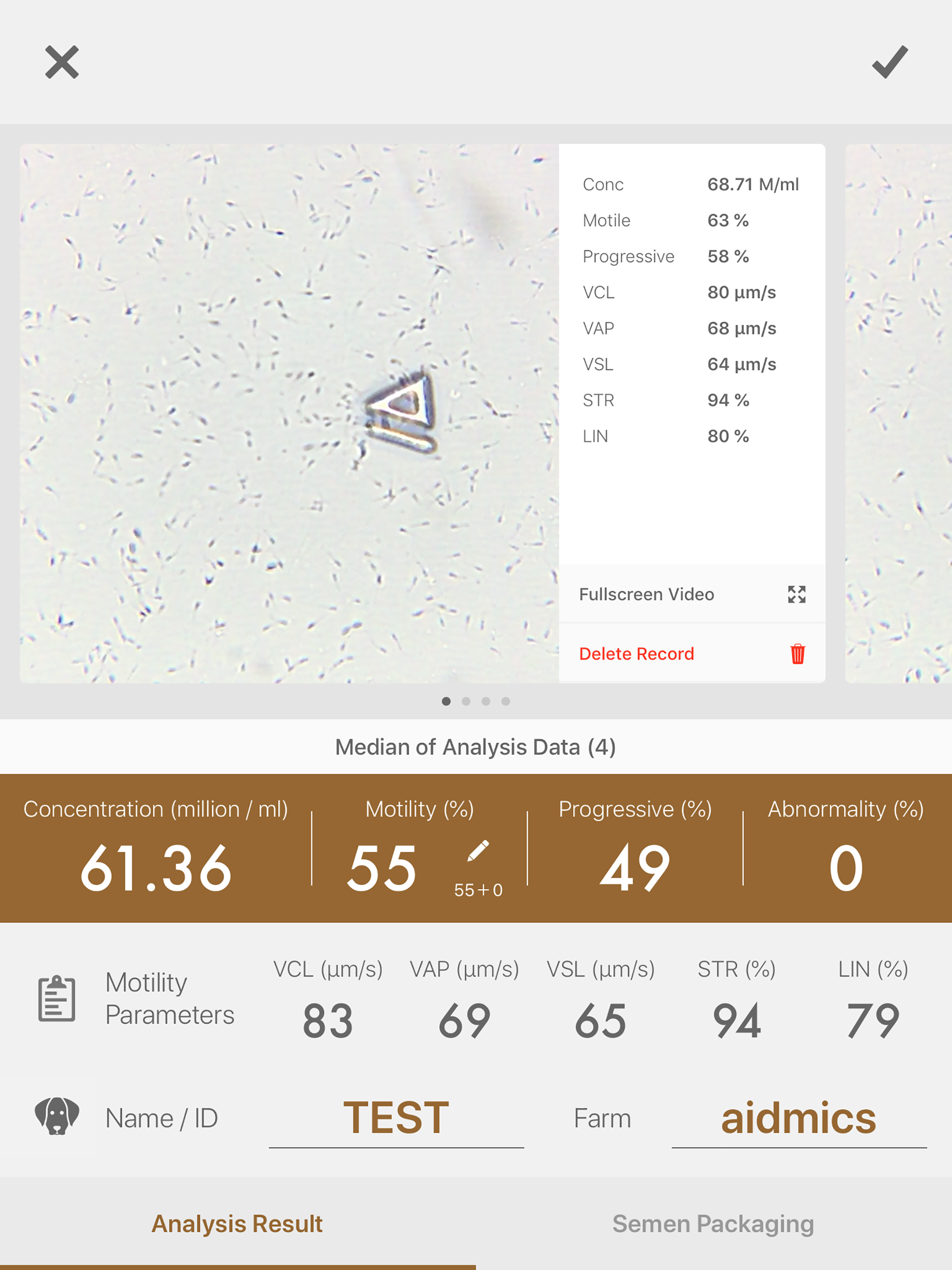 iSperm Canine 5 screenshot 4