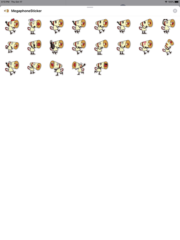 Screenshot #4 pour Megaphone Sticker